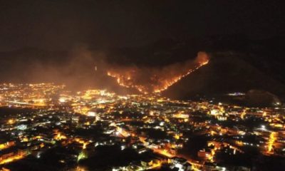 Incendio monte Saretto Sarno