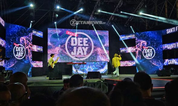 Radio Deejay on Stage