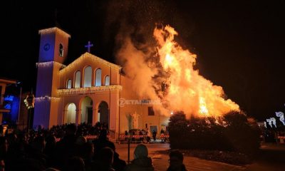 Falò Sant'Antonio Abate a Montoro